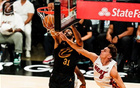 米神鐵打，替補暴走，騎士大勝熱火，3-0奪賽點！