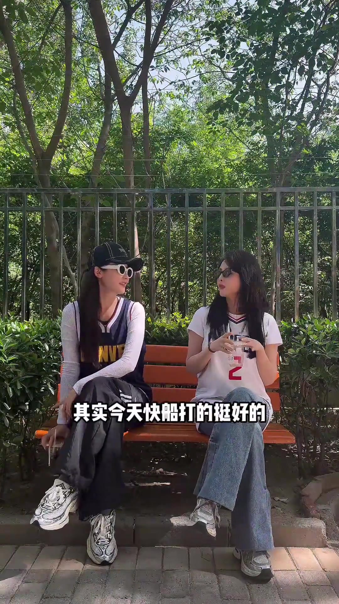 最后一句絕殺果果小楠實力演繹快船球迷與掘金球迷碰面