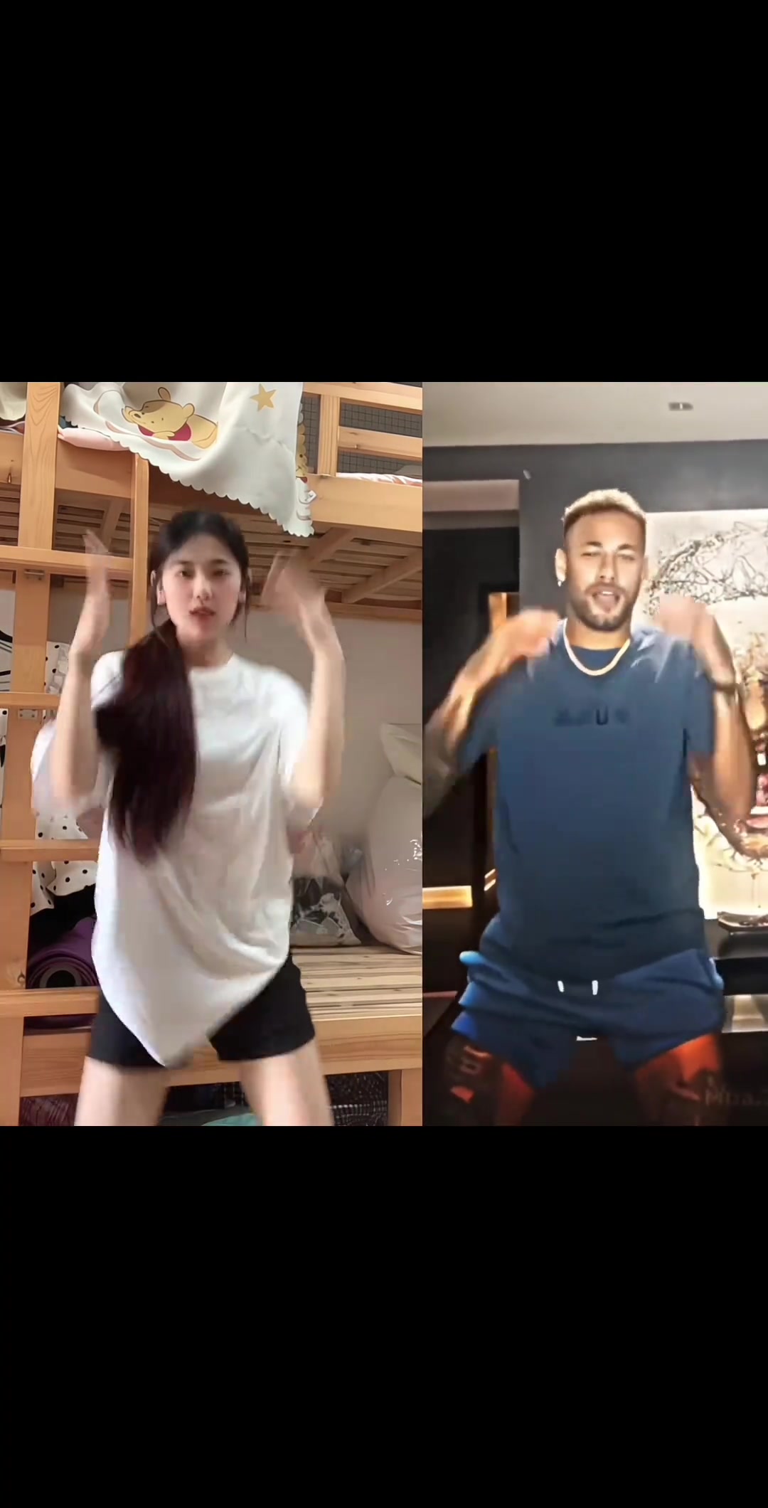 內(nèi)馬爾舞蹈最近又火起來(lái)了美女模仿的這相似度可以打幾分