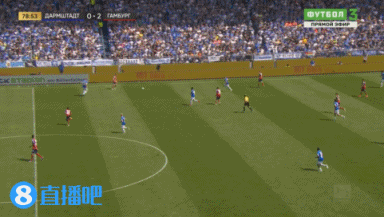 穩了！漢堡3-0，費萊伊傳球，塞爾克空門進。