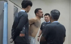 李可扭腰傷勢堅持半場，梅州賽前帶傷上陣。