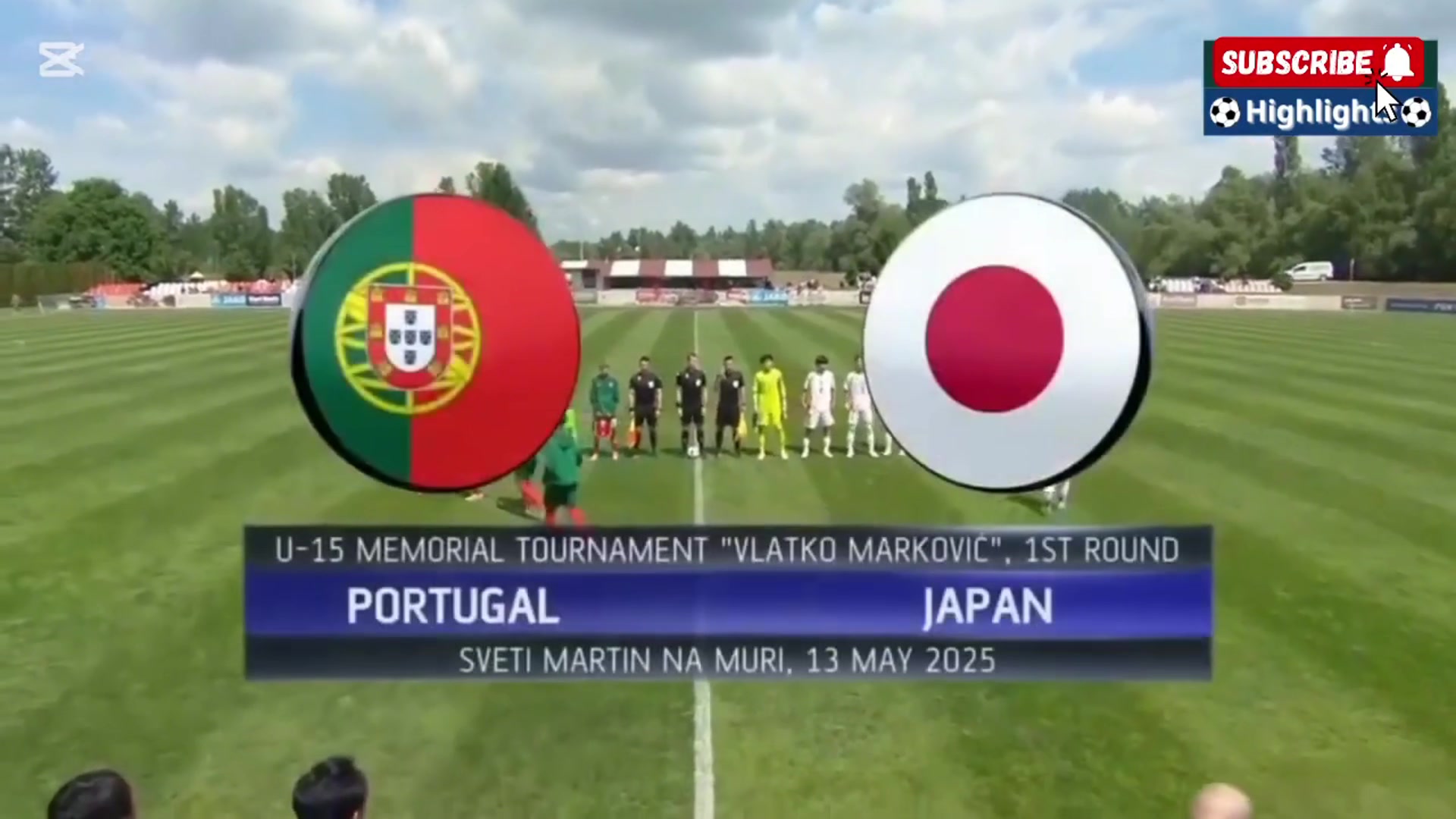 集錦友誼賽-迷你羅替補上演首秀U15葡萄牙4-1戰勝日本U15