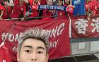 香港勝，陳晉一與申花球迷合影！