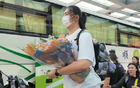 中國女籃亮相，張子宇花捧高挑，楊力維酷，楊舒予帥氣。