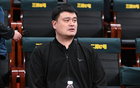 薩勞倫-杰克遜參加NBA未來之星賽，姚明亮相開幕式。