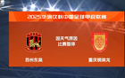中甲簡述：重慶止4輪敗勢平遼寧，蘇州遠離沖超區。