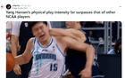 CBA火爆，拓迷曬圖，楊瀚森無礙高強度。