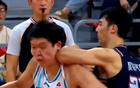 楊瀚森對抗強度高，NCAA球員肘擊圖片曝光