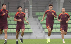 國足全力備戰中國香港比賽