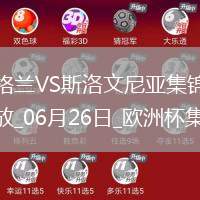 06月26日歐洲杯小組賽C組第3輪英格蘭vs斯洛文尼亞精彩片段