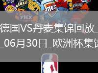 06月30日歐洲杯1/8決賽德國vs丹麥精彩片段