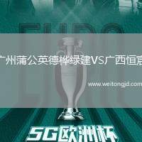 廣州蒲公英德樺綠建VS廣西恒宸