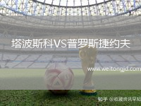 塔波斯科VS普羅斯捷約夫