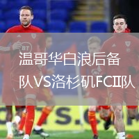 溫哥華白浪后備隊VS洛杉磯FCII隊