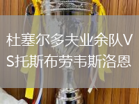 杜塞爾多夫業余隊VS托斯布勞韋斯洛恩