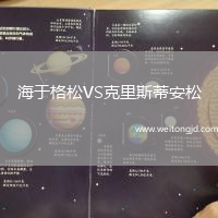 海于格松VS克里斯蒂安松